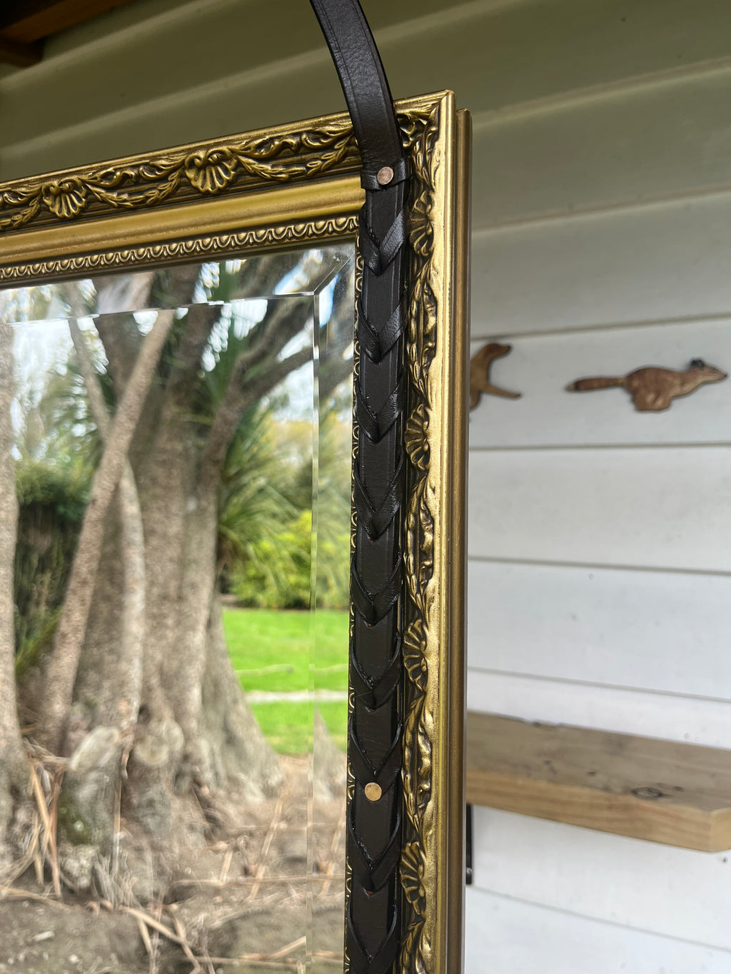 Plaited Rein Mirror