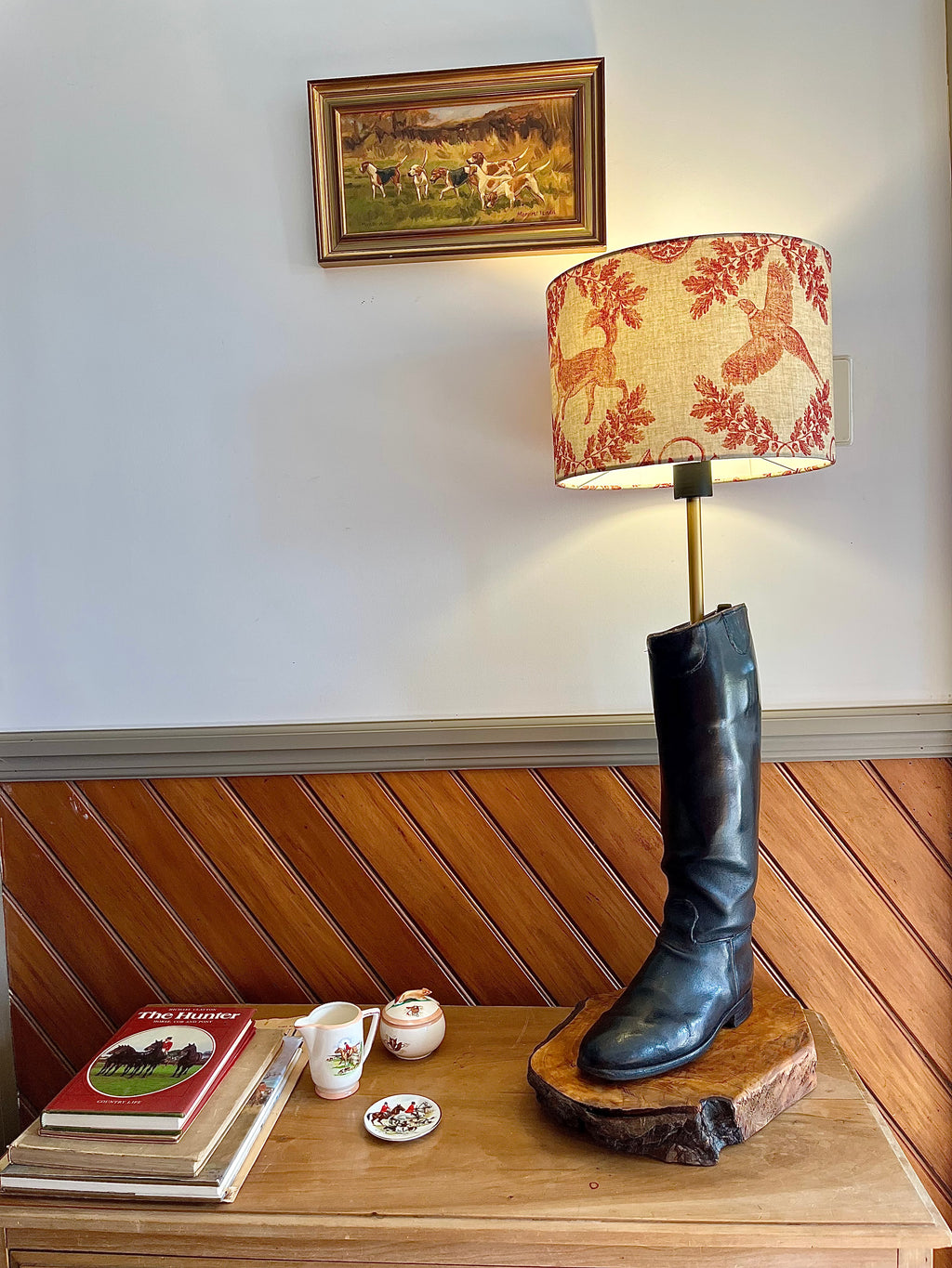 Riding Boot Lamp