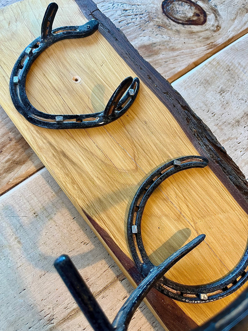 Horseshoe Coat Rack
