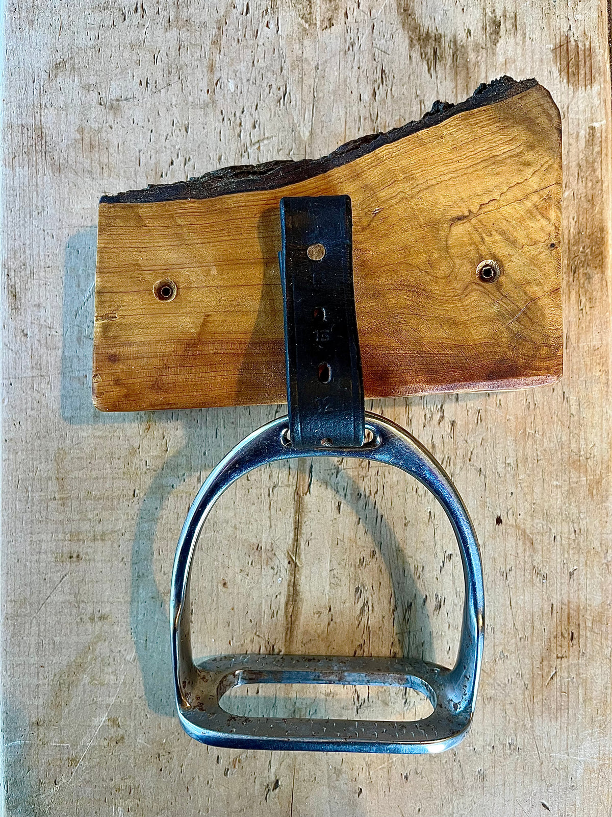Stirrup Towel Holder