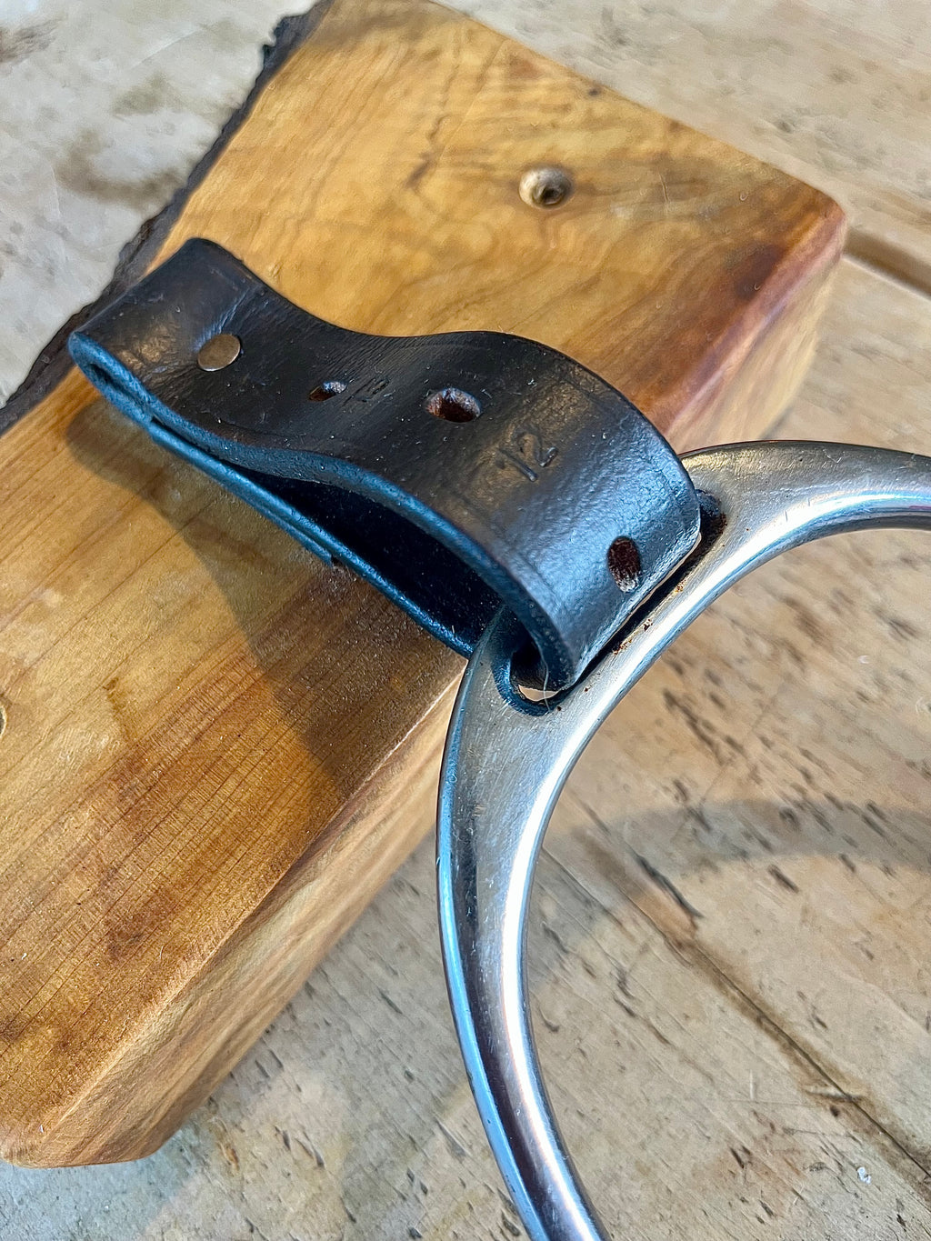 Stirrup Towel Holder