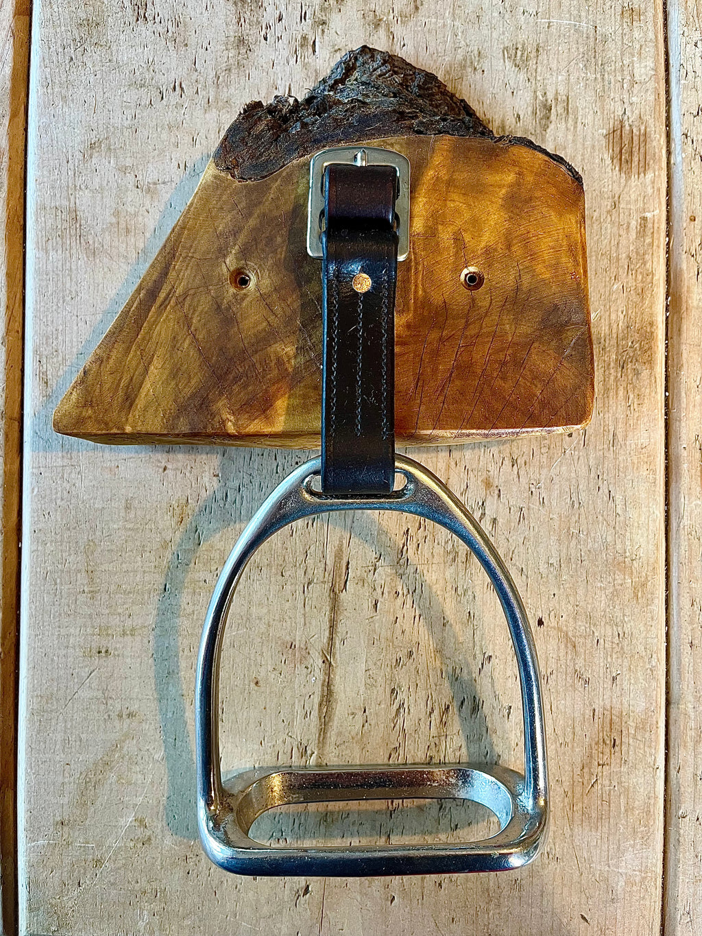 Stirrup Towel Holder