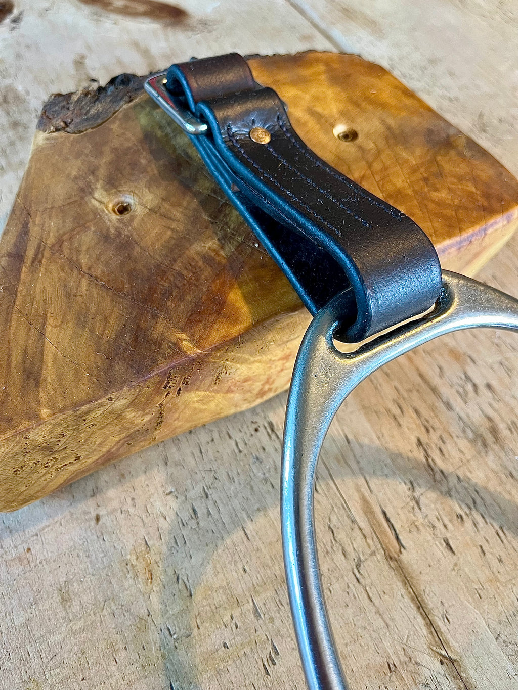 Stirrup Towel Holder